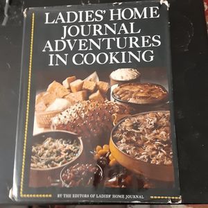 Vintage Ladies' Home Journal Adventures in Cooking hardcover 1968 cookbook